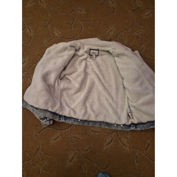 Forever 21 sherpa jacket size L - Picture 3 of 6